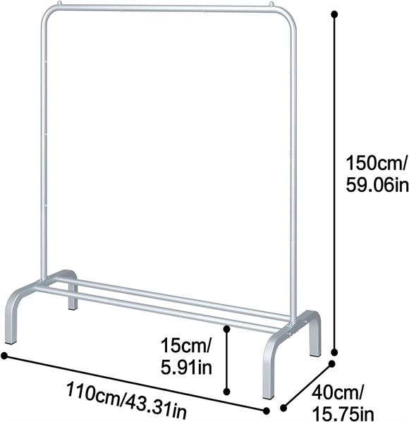 Shoe rack with cover